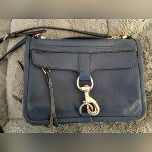 Rebecca Minkoff Blue Leather Bag